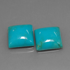 Achetez naturel ct bleue turquoise gems, carré, en provenance afghanistan chez gemselect. en stock, livraison internationale!