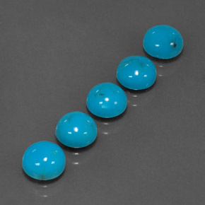 Achetez naturel ct bleue turquoise gems, coupe roude, en provenance afghanistan chez gemselect. en stock, livraison internationale!