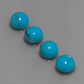 Achetez naturel ct bleue turquoise gems, coupe roude, en provenance afghanistan chez gemselect. en stock, livraison internationale!