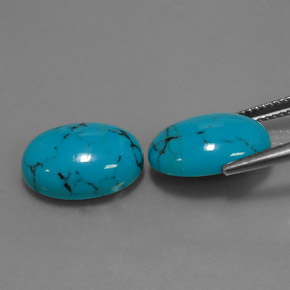 Achetez naturel ct bleue turquoise gems, coupe ovale, en provenance afghanistan chez gemselect. en stock, livraison internationale!