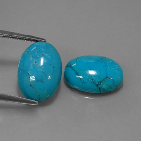 Achetez naturel ct bleue turquoise gems, coupe ovale, en provenance afghanistan chez gemselect. en stock, livraison internationale!