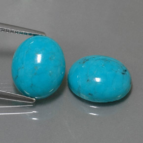 Achetez naturel ct bleue turquoise gems, coupe ovale, en provenance afghanistan chez gemselect. en stock, livraison internationale!