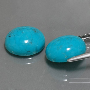 Achetez naturel ct bleue turquoise gems, coupe ovale, en provenance afghanistan chez gemselect. en stock, livraison internationale!