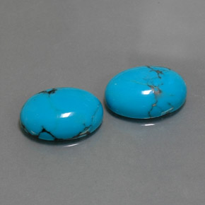 Achetez naturel ct bleue turquoise gems, coupe ovale, en provenance afghanistan chez gemselect. en stock, livraison internationale!