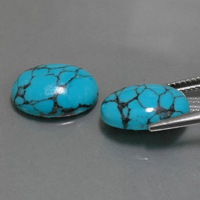 Achetez naturel ct bleue turquoise gems, coupe ovale, en provenance afghanistan chez gemselect. en stock, livraison internationale!