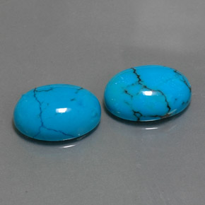 Achetez naturel ct bleue turquoise gems, coupe ovale, en provenance afghanistan chez gemselect. en stock, livraison internationale!
