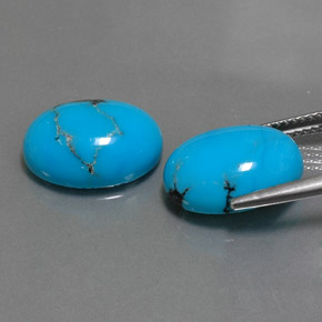 Achetez naturel ct bleue turquoise gems, coupe ovale, en provenance afghanistan chez gemselect. en stock, livraison internationale!