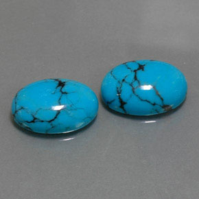 Achetez naturel ct bleue turquoise gems, coupe ovale, en provenance afghanistan chez gemselect. en stock, livraison internationale!