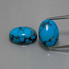Achetez naturel ct bleue turquoise gems, coupe ovale, en provenance afghanistan chez gemselect. en stock, livraison internationale!