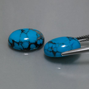 Achetez naturel ct bleue turquoise gems, coupe ovale, en provenance afghanistan chez gemselect. en stock, livraison internationale!