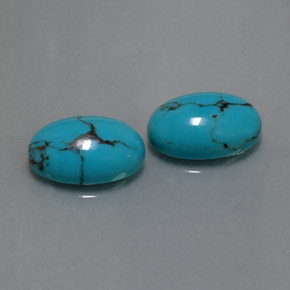 Achetez naturel ct bleue turquoise gems, coupe ovale, en provenance afghanistan chez gemselect. en stock, livraison internationale!