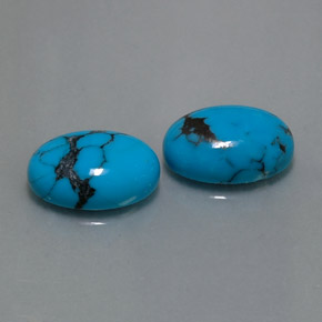 Achetez naturel ct bleue turquoise gems, coupe ovale, en provenance afghanistan chez gemselect. en stock, livraison internationale!