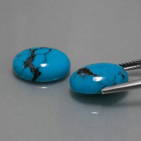 Achetez naturel ct bleue turquoise gems, coupe ovale, en provenance afghanistan chez gemselect. en stock, livraison internationale!