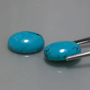 Achetez naturel ct bleue turquoise gems, coupe ovale, en provenance afghanistan chez gemselect. en stock, livraison internationale!