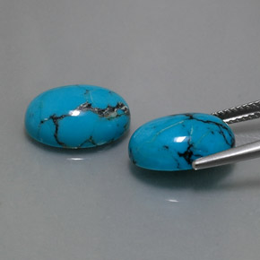 Achetez naturel ct bleue turquoise gems, coupe ovale, en provenance afghanistan chez gemselect. en stock, livraison internationale!