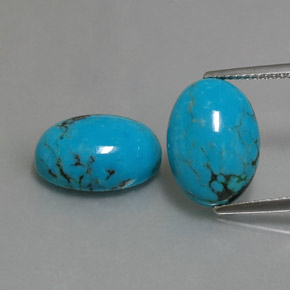 Achetez naturel ct bleue turquoise gems, coupe ovale, en provenance afghanistan chez gemselect. en stock, livraison internationale!