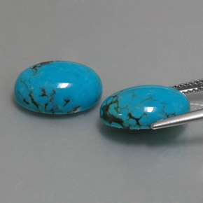 Achetez naturel ct bleue turquoise gems, coupe ovale, en provenance afghanistan chez gemselect. en stock, livraison internationale!