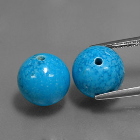 Achetez naturel ct Bleu Turquoise gems, Sphère / Boule, En provenance Afghanistan chez GemSelect. En stock, livraison internationale!