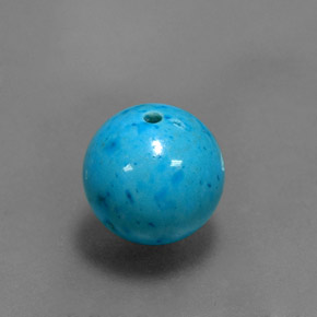 Turquoise Bleu naturelle Sphère / Boule, 7.72 ct, Opaque