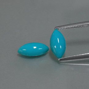 Achetez naturel ct bleue turquoise gems, marquise, en provenance afghanistan chez gemselect. en stock, livraison internationale!