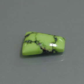 Turquoise vert naturelle forme fantaisie, 2,62 ct, opaque