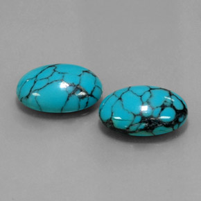 Achetez naturel ct bleue turquoise gems, coupe ovale, en provenance afghanistan chez gemselect. en stock, livraison internationale!