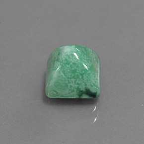 Turquoise Vert naturelle Carré, 2.32 ct, Opaque