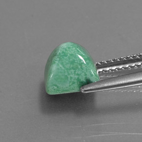 Turquoise Vert naturelle Carré, 2.32 ct, Opaque