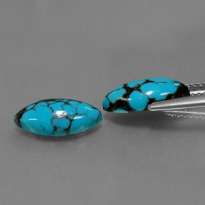 Achetez naturel ct bleue turquoise gems, marquise, en provenance afghanistan chez gemselect. en stock, livraison internationale!