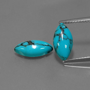 Achetez naturel ct bleue turquoise gems, marquise, en provenance afghanistan chez gemselect. en stock, livraison internationale!