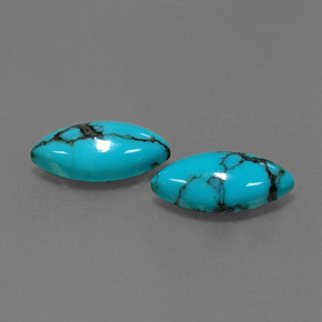 Achetez naturel ct bleue turquoise gems, marquise, en provenance afghanistan chez gemselect. en stock, livraison internationale!