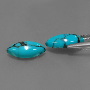 Achetez naturel ct bleue turquoise gems, marquise, en provenance afghanistan chez gemselect. en stock, livraison internationale!