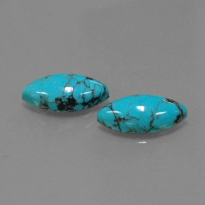 Achetez naturel ct bleue turquoise gems, marquise, en provenance afghanistan chez gemselect. en stock, livraison internationale!