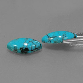 Achetez naturel ct bleue turquoise gems, marquise, en provenance afghanistan chez gemselect. en stock, livraison internationale!