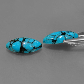 Achetez naturel ct bleue turquoise gems, marquise, en provenance afghanistan chez gemselect. en stock, livraison internationale!