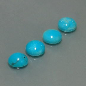 Achetez naturel ct bleue turquoise gems, coupe roude, en provenance afghanistan chez gemselect. en stock, livraison internationale!