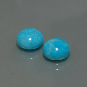 Achetez naturel ct bleue turquoise gems, coupe roude, en provenance afghanistan chez gemselect. en stock, livraison internationale!