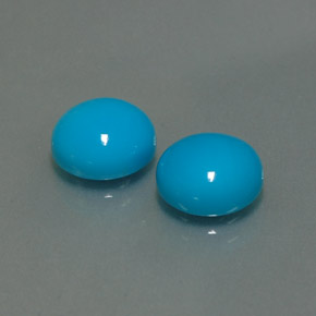 Achetez naturel ct Bleu Turquoise gems, Coupe roude, En provenance Afghanistan chez GemSelect. En stock, livraison internationale!