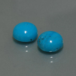Achetez naturel ct Bleu Turquoise gems, Coupe roude, En provenance Afghanistan chez GemSelect. En stock, livraison internationale!