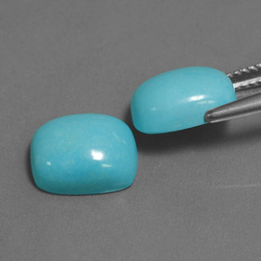 Achetez naturel ct bleue turquoise gems, coupe coussin, en provenance afghanistan chez gemselect. en stock, livraison internationale!