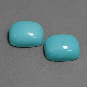 Achetez naturel ct Bleu Turquoise gems, Coupe coussin, En provenance Afghanistan chez GemSelect. En stock, livraison internationale!