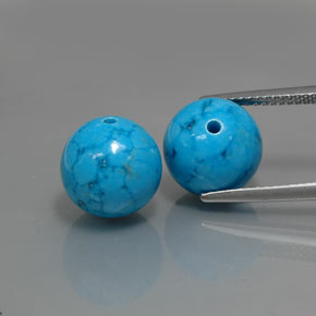 Achetez naturel ct Bleu Turquoise gems, Sphère / Boule, En provenance Afghanistan chez GemSelect. En stock, livraison internationale!