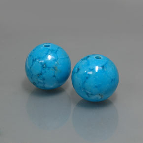 Achetez naturel ct Bleu Turquoise gems, Sphère / Boule, En provenance Afghanistan chez GemSelect. En stock, livraison internationale!