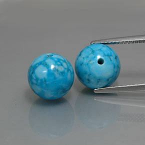 Achetez naturel ct Bleu Turquoise gems, Sphère / Boule, En provenance Afghanistan chez GemSelect. En stock, livraison internationale!