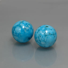 Achetez naturel ct Bleu Turquoise gems, Sphère / Boule, En provenance Afghanistan chez GemSelect. En stock, livraison internationale!