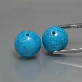 Achetez naturel ct Bleu Turquoise gems, Sphère / Boule, En provenance Afghanistan chez GemSelect. En stock, livraison internationale!