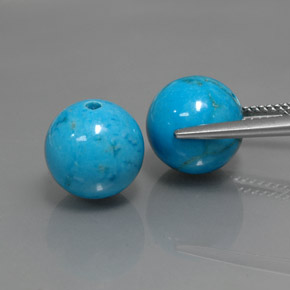 Achetez naturel ct Bleu Turquoise gems, Sphère / Boule, En provenance Afghanistan chez GemSelect. En stock, livraison internationale!