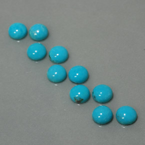 Achetez naturel ct Bleu Turquoise gems, Coupe roude, En provenance Afghanistan chez GemSelect. En stock, livraison internationale!