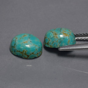 Achetez naturel ct vert turquoise gems, coupe ovale, en provenance afghanistan chez gemselect. en stock, livraison internationale!