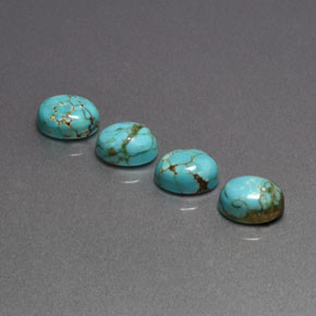 Achetez naturel ct vert turquoise gems, coupe ovale, en provenance afghanistan chez gemselect. en stock, livraison internationale!